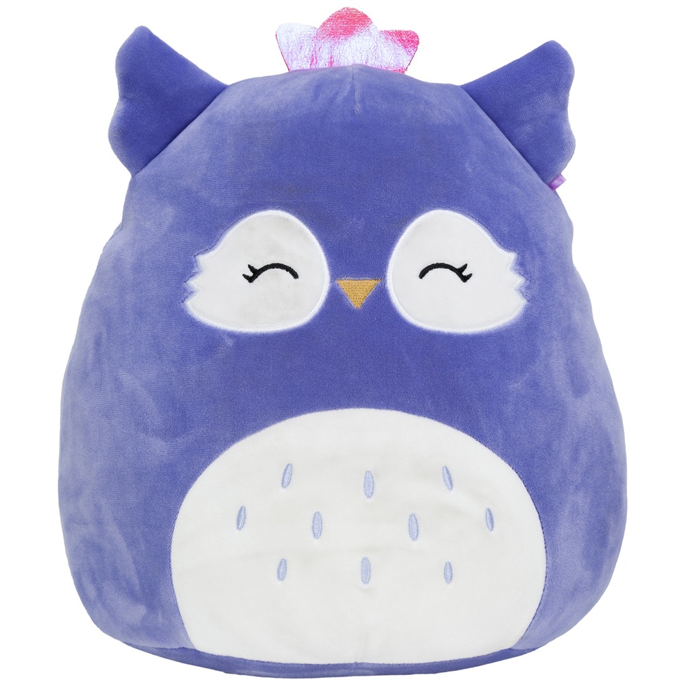 owl squishmallow purple