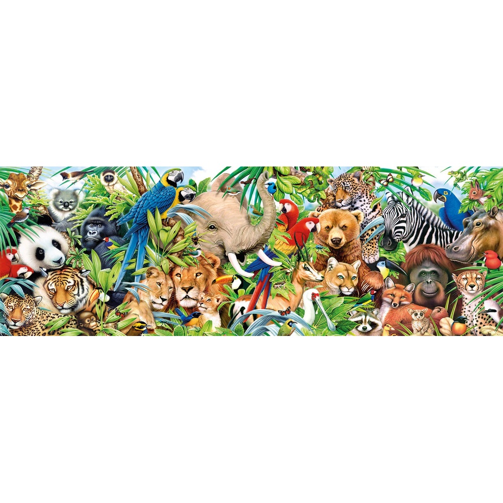 Clementoni Wildlife Panorama High Quality Jigsaw Puzzle 1000 Pieces 