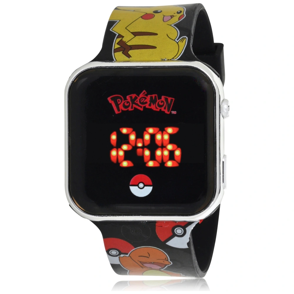 Kids Pokemon Uhr LED Kinder Armbanduhr Pokémon Smyths Toys