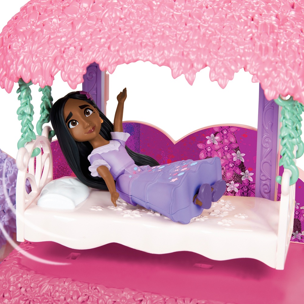 L'ensemble de Jeu Isabela's Garden Room Comprend Une Figurine de poupée Isabela Les Fleurs fleurissent à Chaque Pas Playset 219364 Multicolore Disney Encanto 