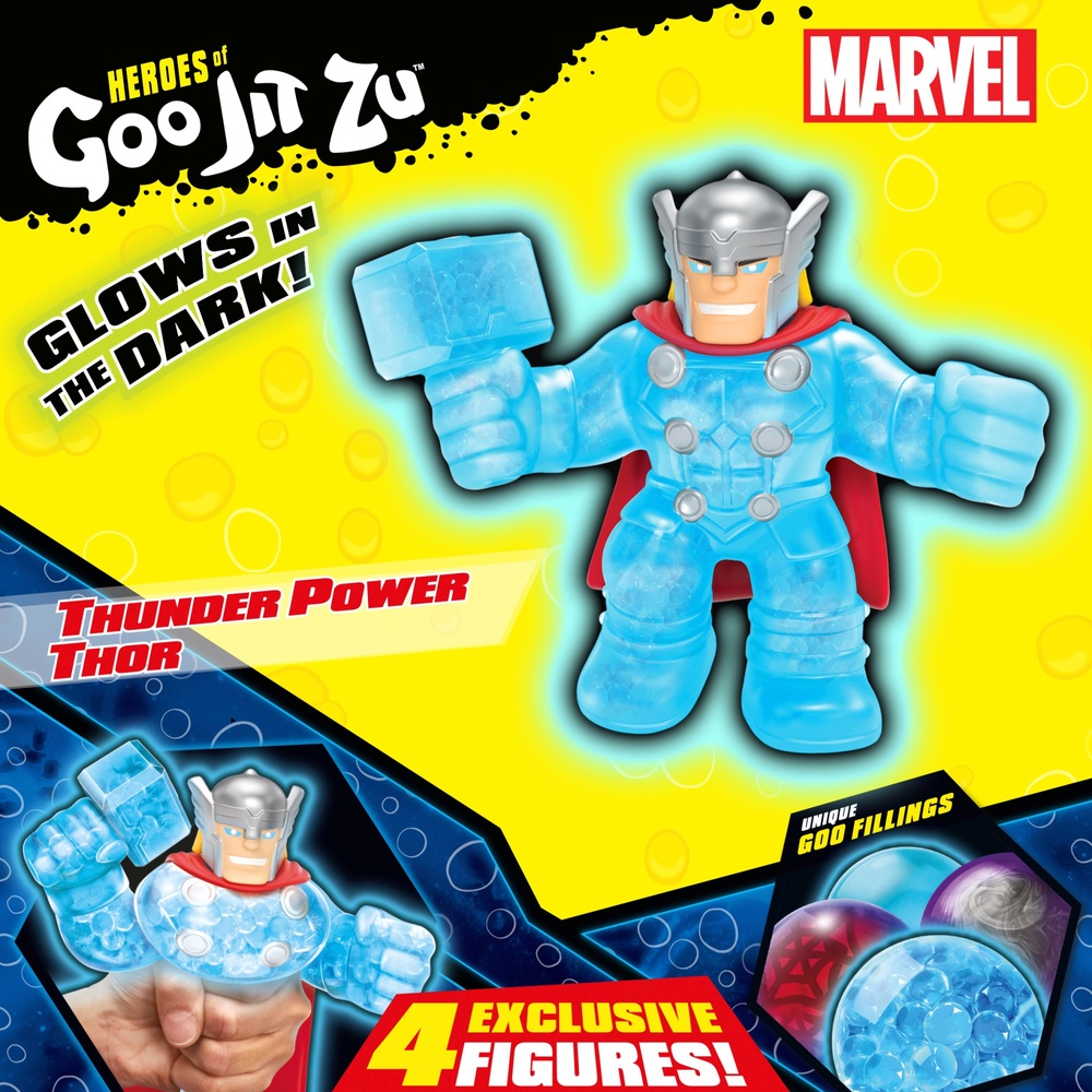 goo jit zu marvel 4 pack