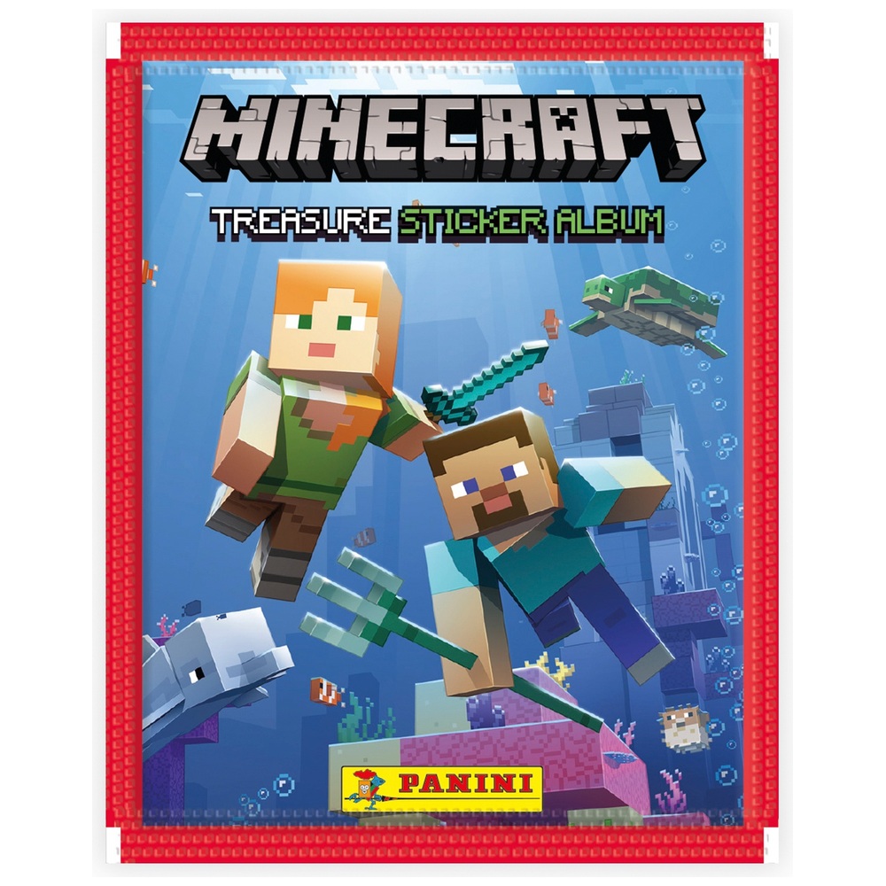 Panini Minecraft Treasure Sticker Collection Pack Assortment Smyths Toys Uk Panini Minecraft Treasure Sticker Collection Pack Assortment Smyths Toys Uk