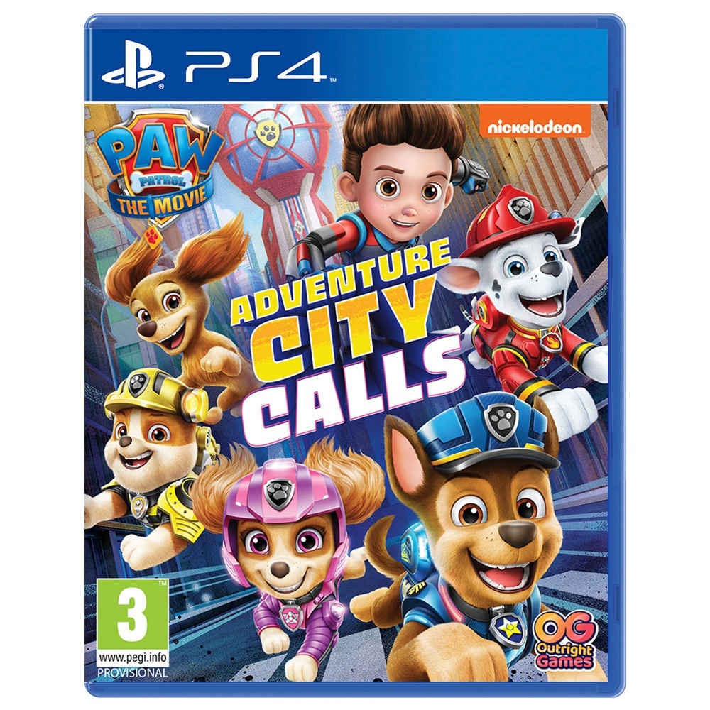 PAW Patrol Movie: Adventure City Calls PS4 Toys UK