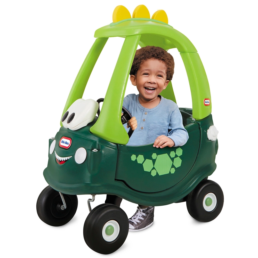 Little Tikes Cozy Coupe Car Go Green Dino Ride On Smyths Toys UK