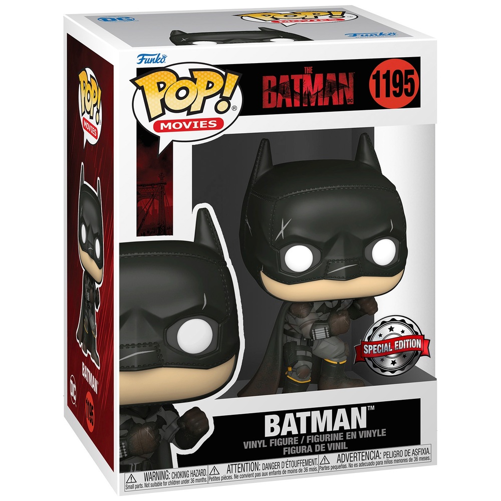 POP! Vinyl 1195: The Batman Battle Damaged Batman | Smyths Toys UK