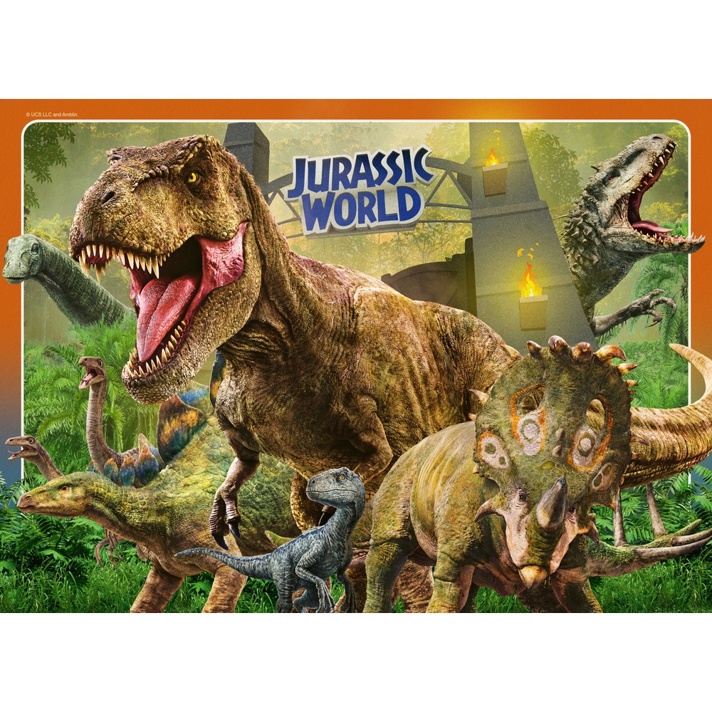 Puzzle Dino Jurassic World 3 100 pcs - Ravensburger 13341 - Puzzle