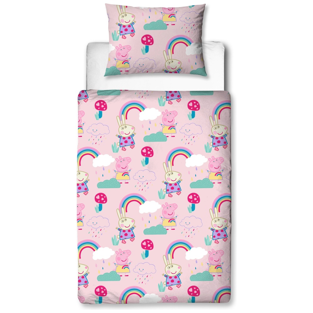 Peppa Pig 4 Piece Junior Bedding Bundle Smyths Toys UK