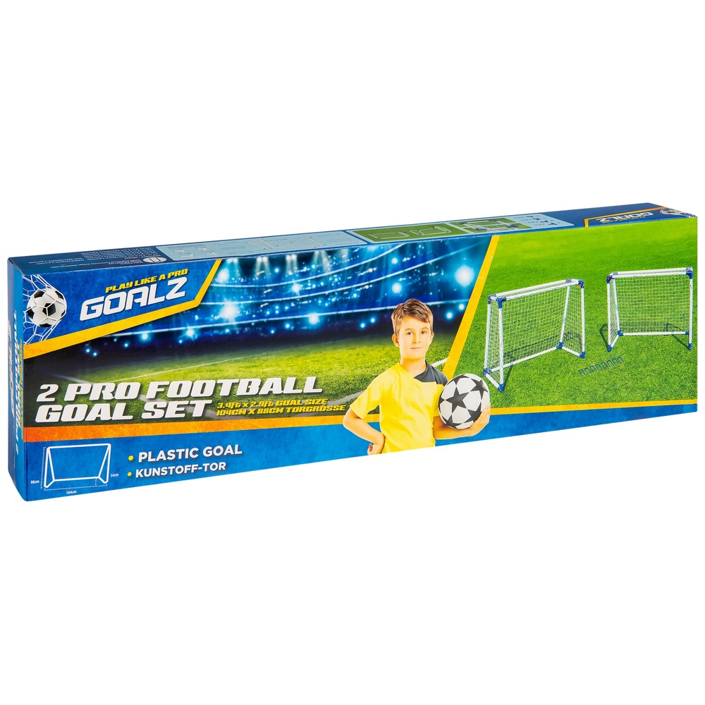 2 Junior Football Goal Set – IEWAREHOUSE