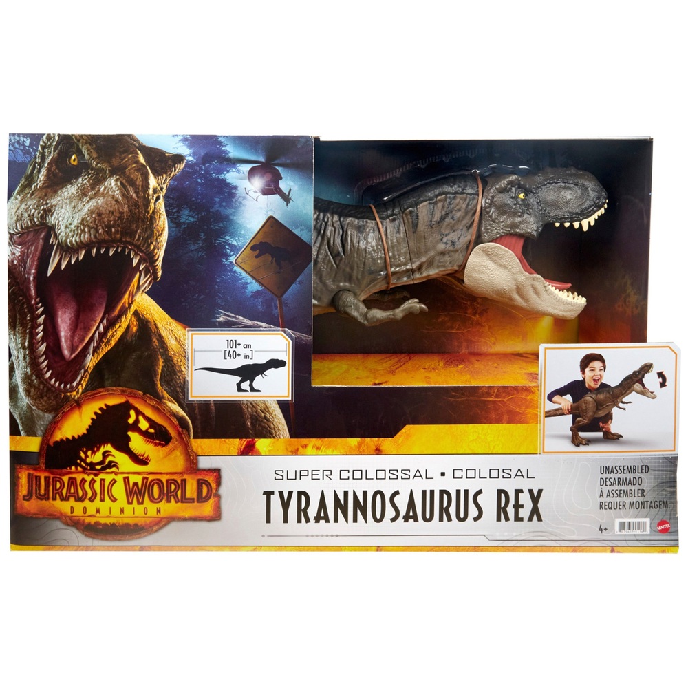Jurassic World - Figurine Super Colossal T-Rex
