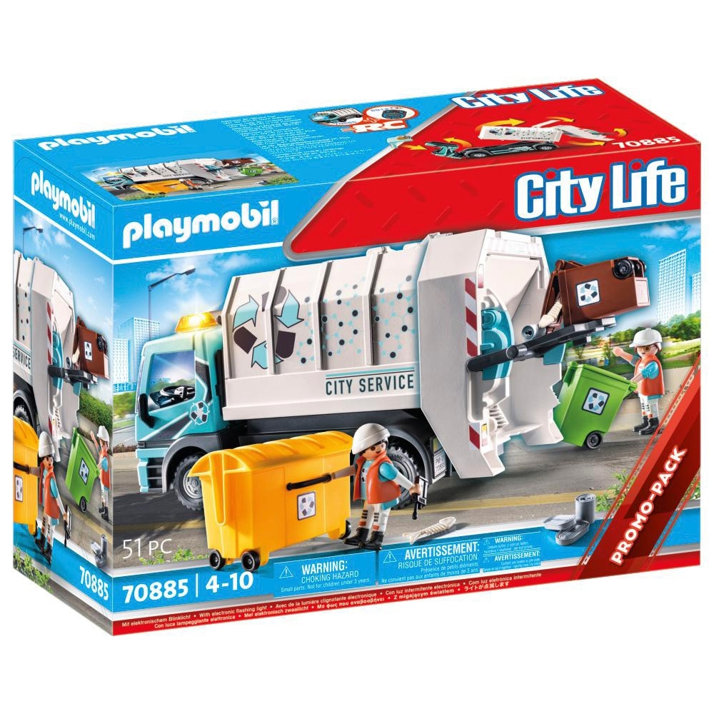 Playmobil trash can trashcan garbage wastebin from set 4305 