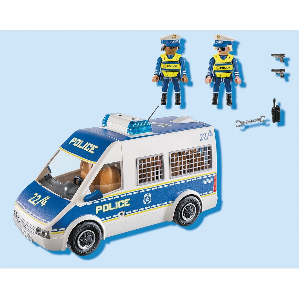 Voiture de police Playmobil - Label Emmaüs