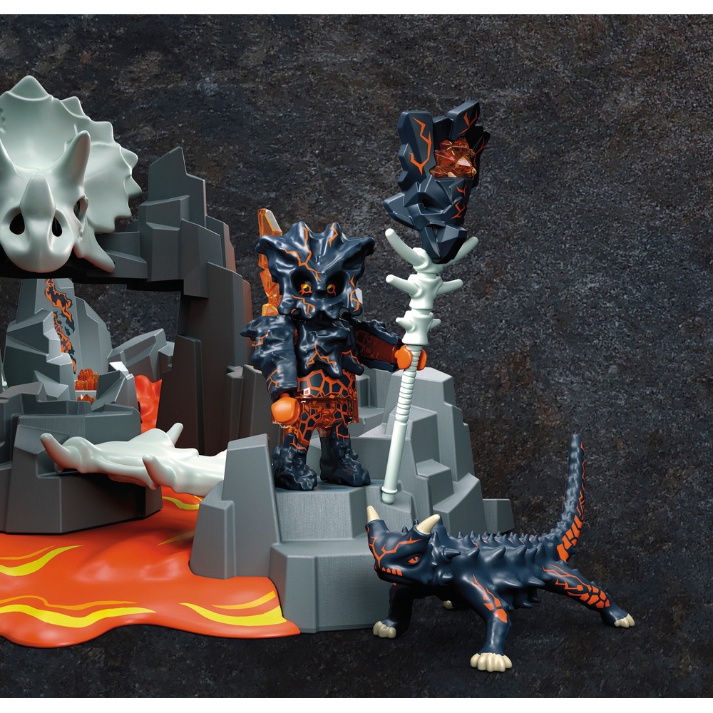 PLAYMOBIL Dino Rise Set 70926: Wächter der Lavaquelle Dinosaurier