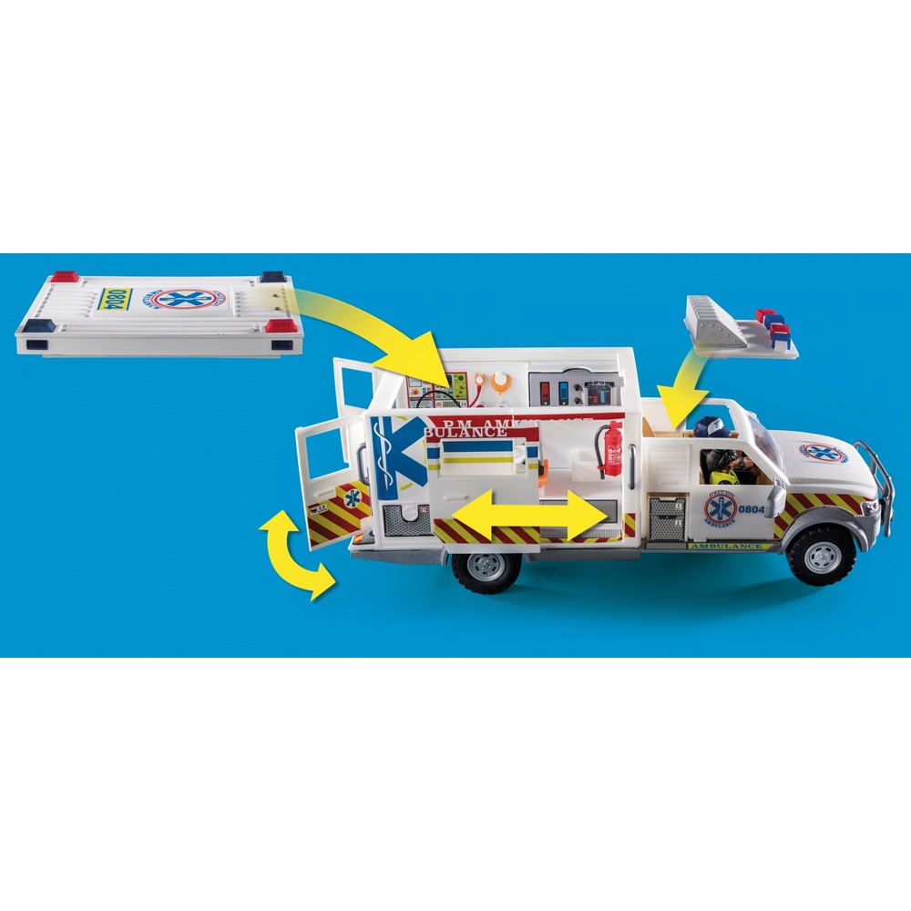 Soldes Camion Ambulance Playmobil - Nos bonnes affaires de janvier
