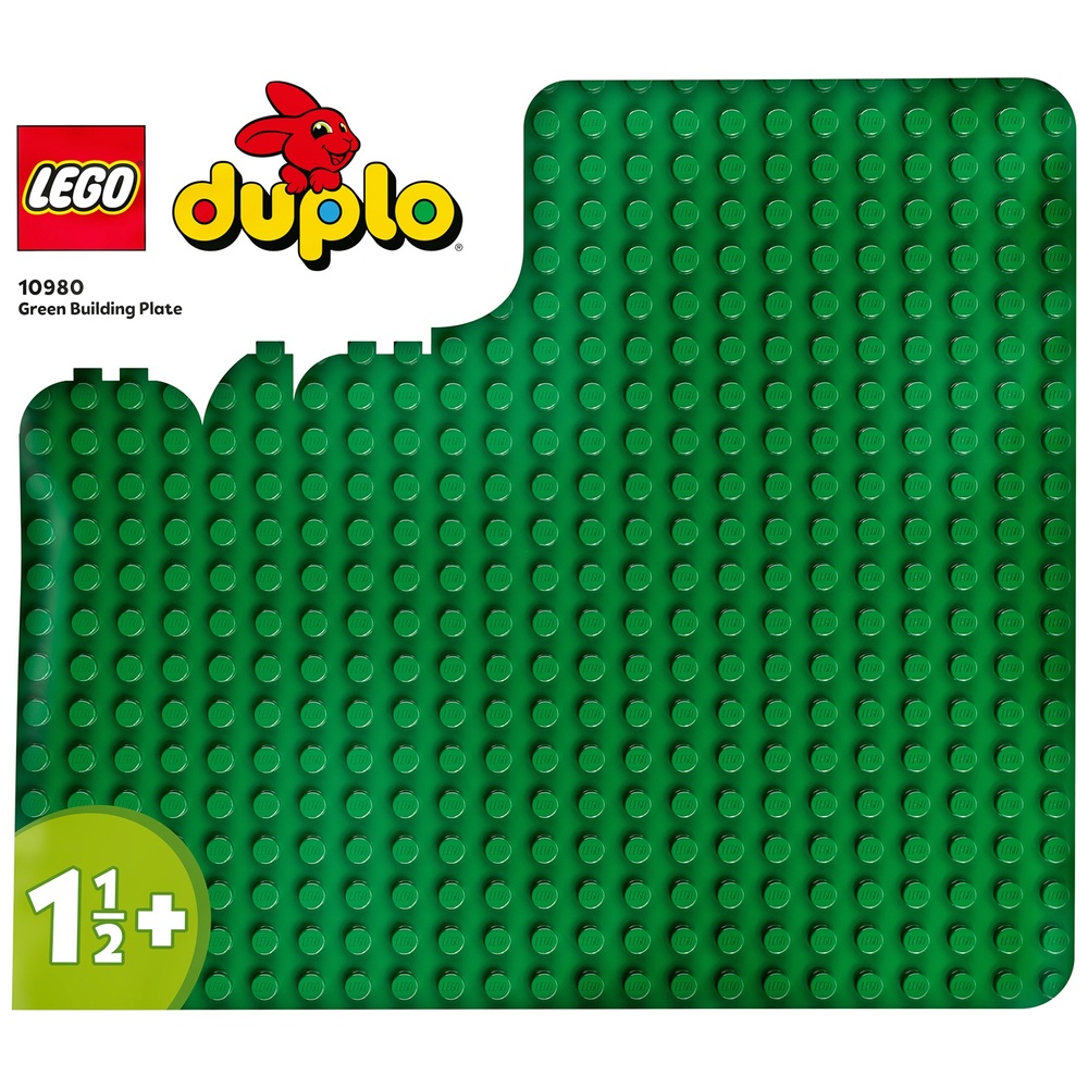 4 Lego Duplo Baseplates 4x8 Flat white 