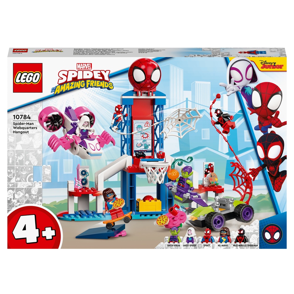 Tekstforfatter vaskepulver Majroe LEGO Marvel 10784 Spider-Man Webquarters Hangout Set | Smyths Toys UK