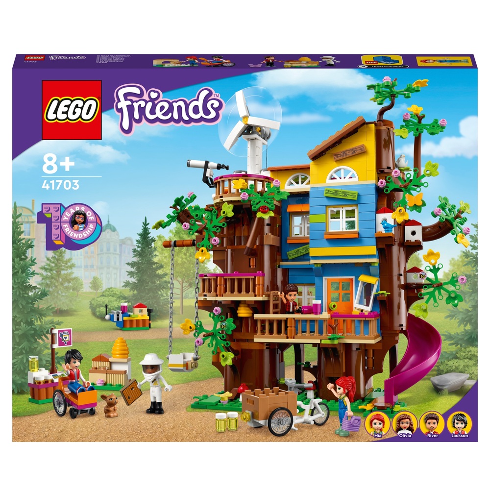 LEGO Friends 41703 Tree House Set with Mia | Smyths Toys