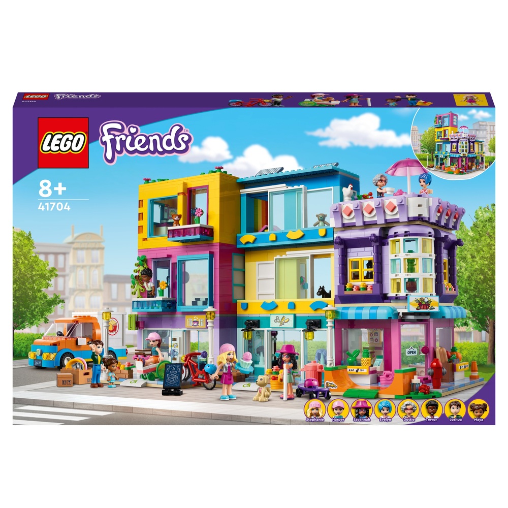 LEGO Friends 41704 Main City Building Set | Smyths Toys UK
