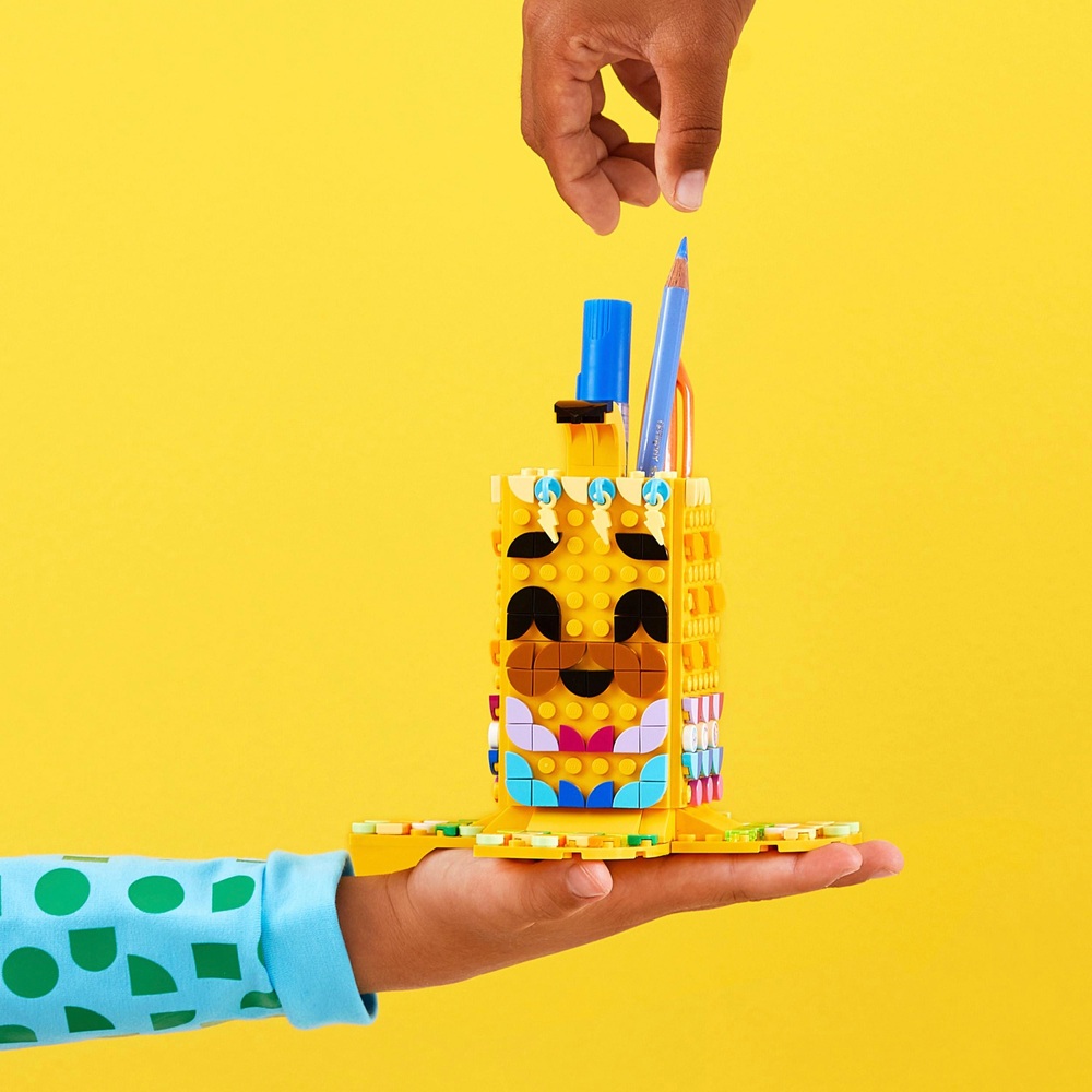 LEGO 41948 DOTS Cute Banana Pen Holder Crafts Set for Kids Smyths Toys UK