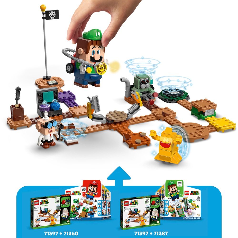 smyths luigi lego