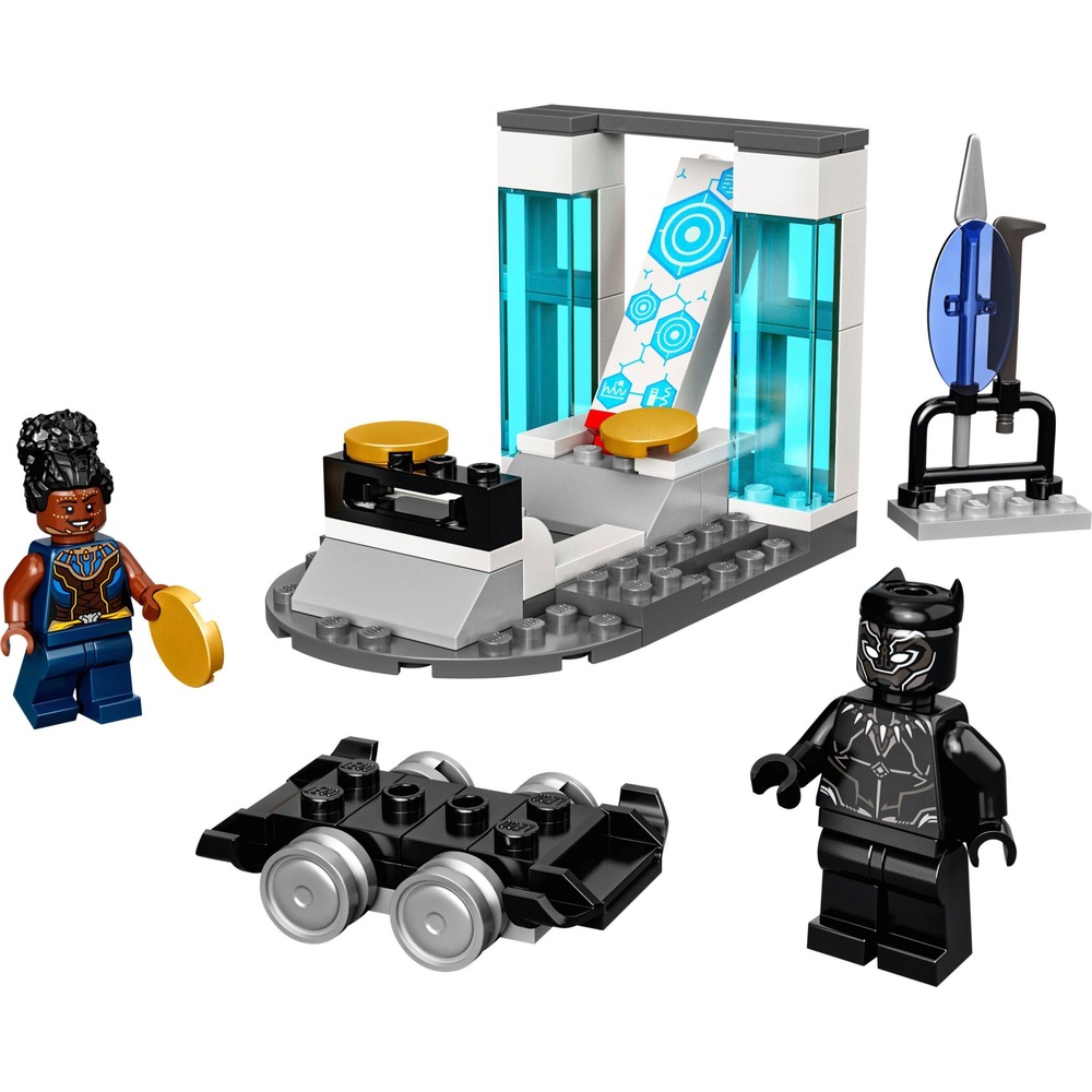 LEGO 76212 Marvel Shuri's Lab Black Panther Wakanda Forever Building ...