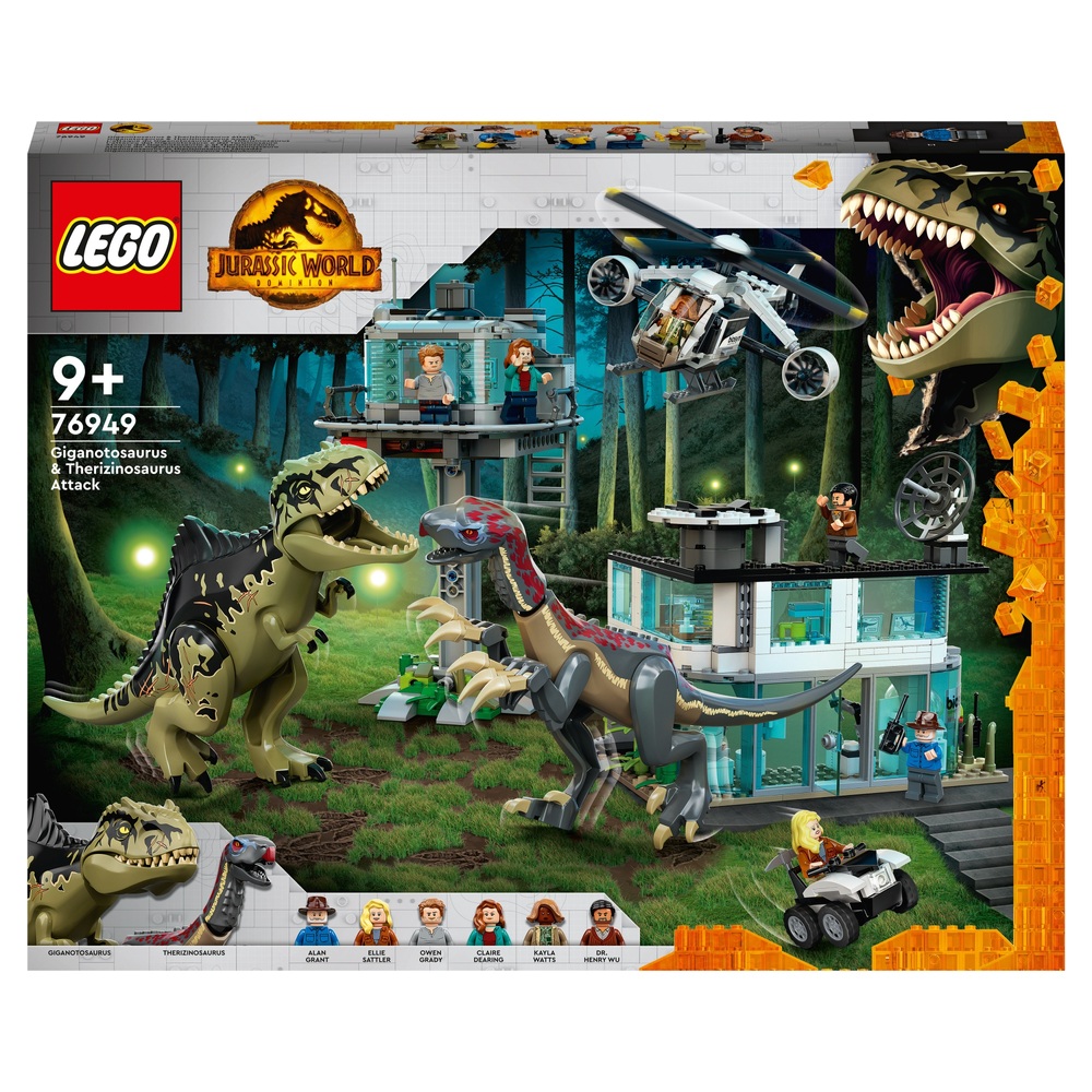 overal Induceren Vergelijken LEGO Jurassic World 76949 Giganotosaurus & Therizinosaurus aanval set |  Smyths Toys Nederland