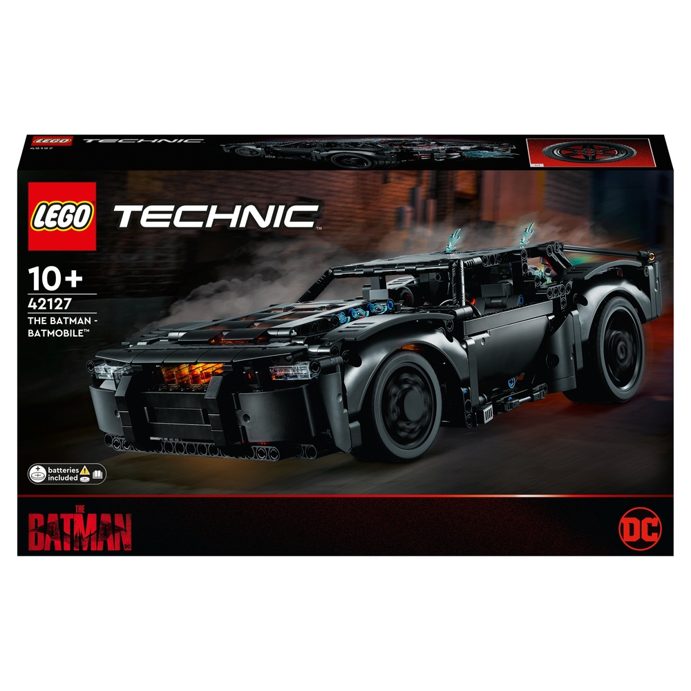 LEGO Technic 42127 THE BATMAN – BATMOBILE Buildable Car Toy | Smyths Toys UK
