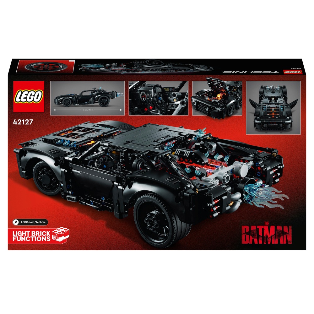 Technic 42127 THE BATMAN – Buildable Car Toy | Toys UK