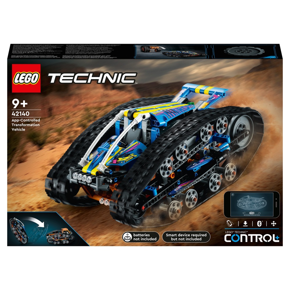 Ook jas loyaliteit LEGO Technic 42140 App-gestuurd transformatievoertuig als RC auto set |  Smyths Toys Nederland