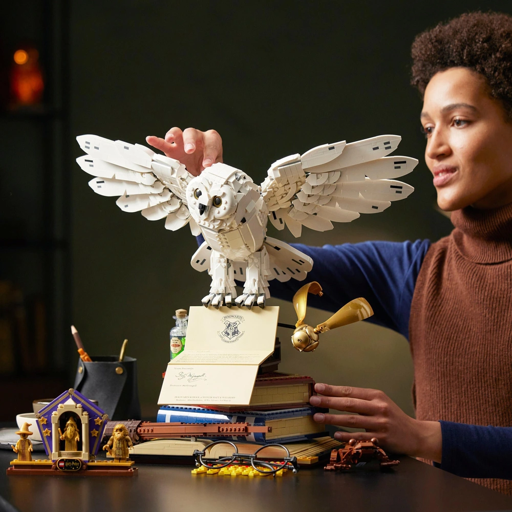 Icons Harry Potter Lego Owl LEGO Harry Potter Hogwarts Icons