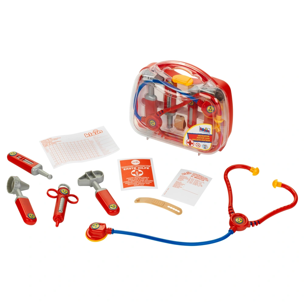 Klein Doctor Bag Toy Set Case Red Smyths Toys UK