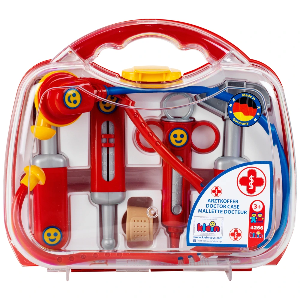 Klein Doctor Bag Toy Set Case Red Smyths Toys UK