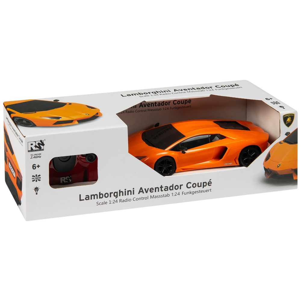 Remote Control 1:24 Scale Lamborghini Aventador Car | Smyths Toys Ireland