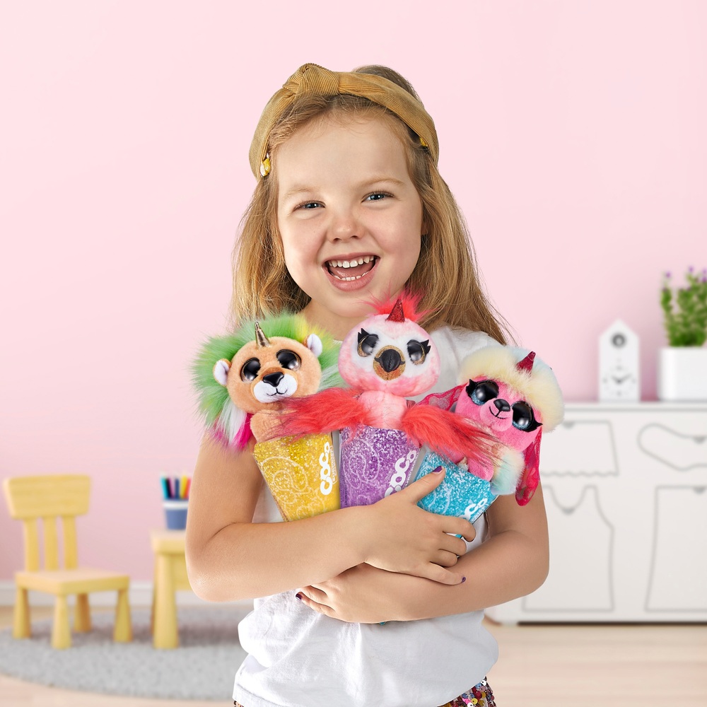 Coco Surprise Assortment Plush in a Cone with Surprise Inside by ZURU ...