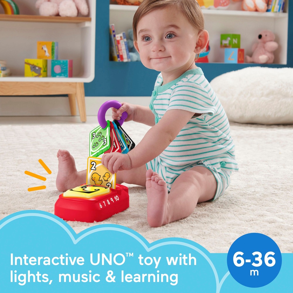 Fisher-Price Counting and Colours UNO Learning Toy | Smyths Toys UK