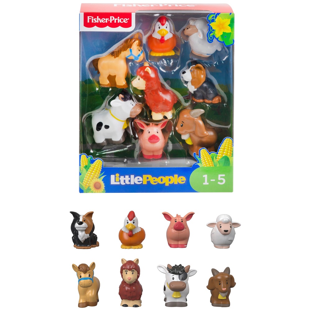 Fisher-Price Little People Farm Animal Friends Figure Pack | Smyths Toys UK
