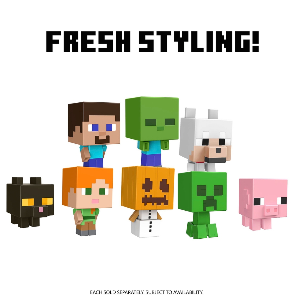 Minecraft Minis Mob Head Figuren sortiert | Smyths Toys Deutschland