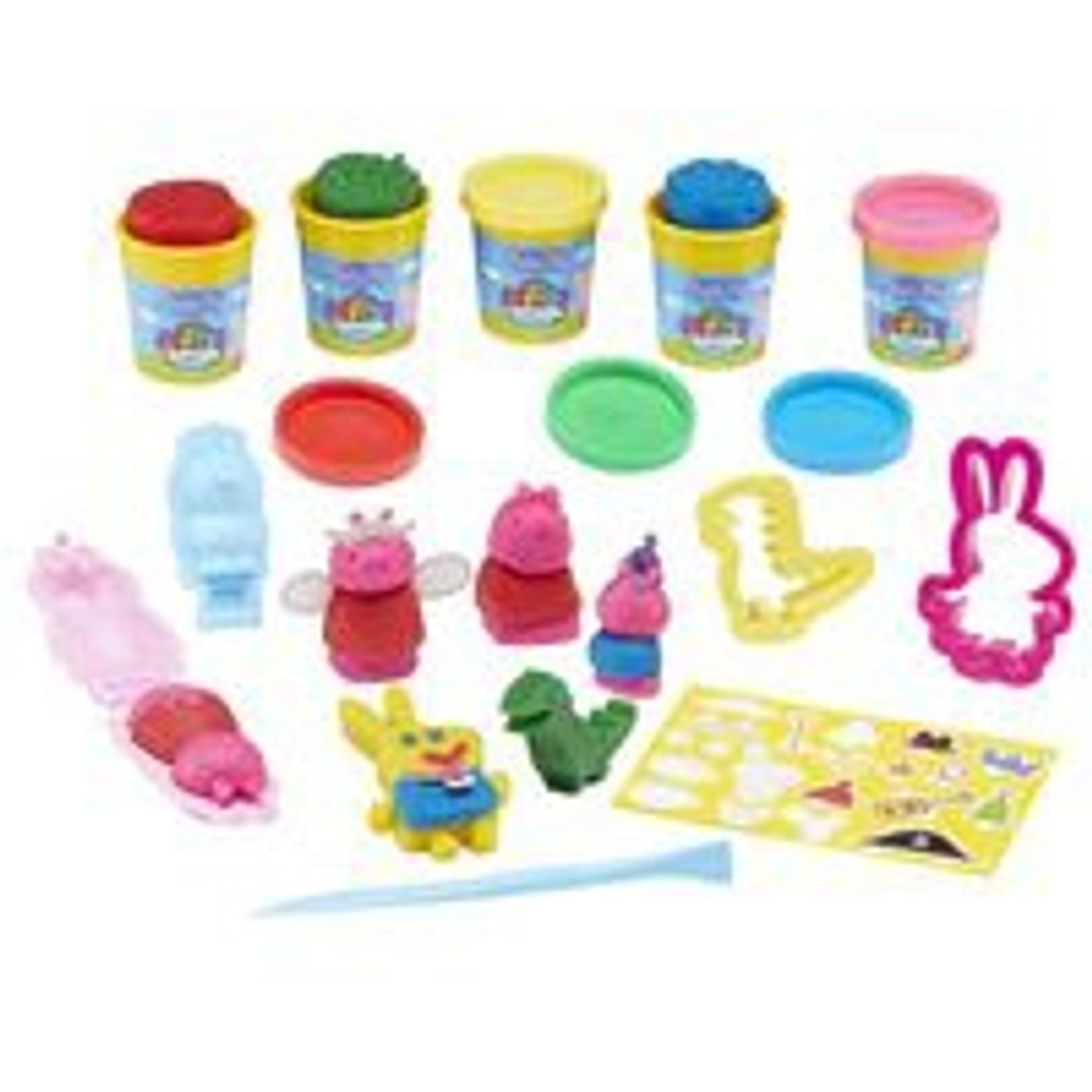 Peppa Pig CraZArt Softee Dough Mould n' Play 3D Figure Maker Smyths