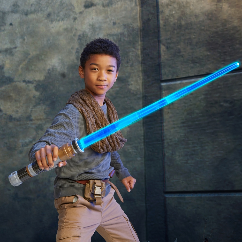 Kangoeroe Controversieel Veraangenamen Star Wars Lightsaber Forge Obi-Wan Kenobi Jedi Lichtsabel blauw met geluid  | Smyths Toys Nederland