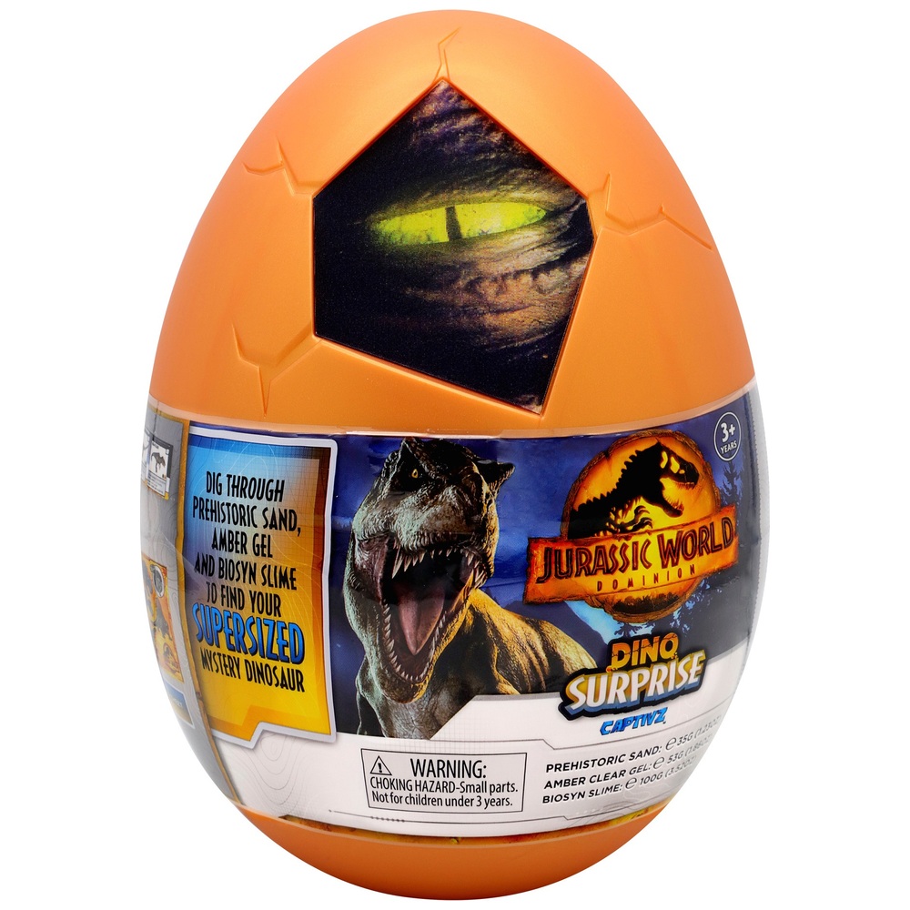 Jurassic World Captivz Dominion Surprise Egg Dino Ei Mit Schleim Smyths Toys Deutschland 