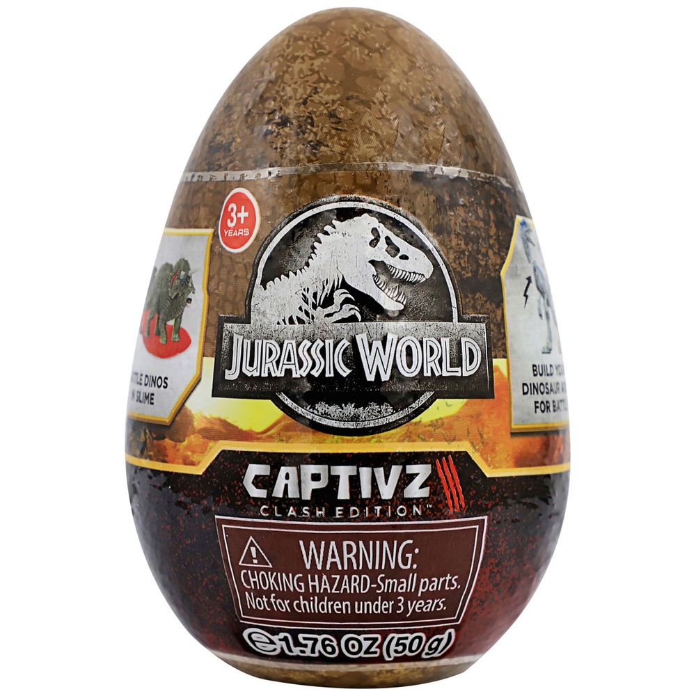 Jurassic World Captivz Clash Edition Slime Egg Assortment Smyths Toys Uk