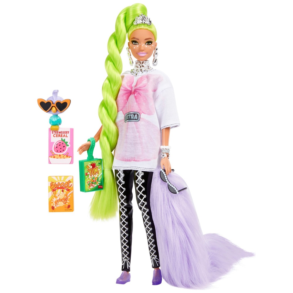 Barbie Extra Puppe Neon Green Hair 