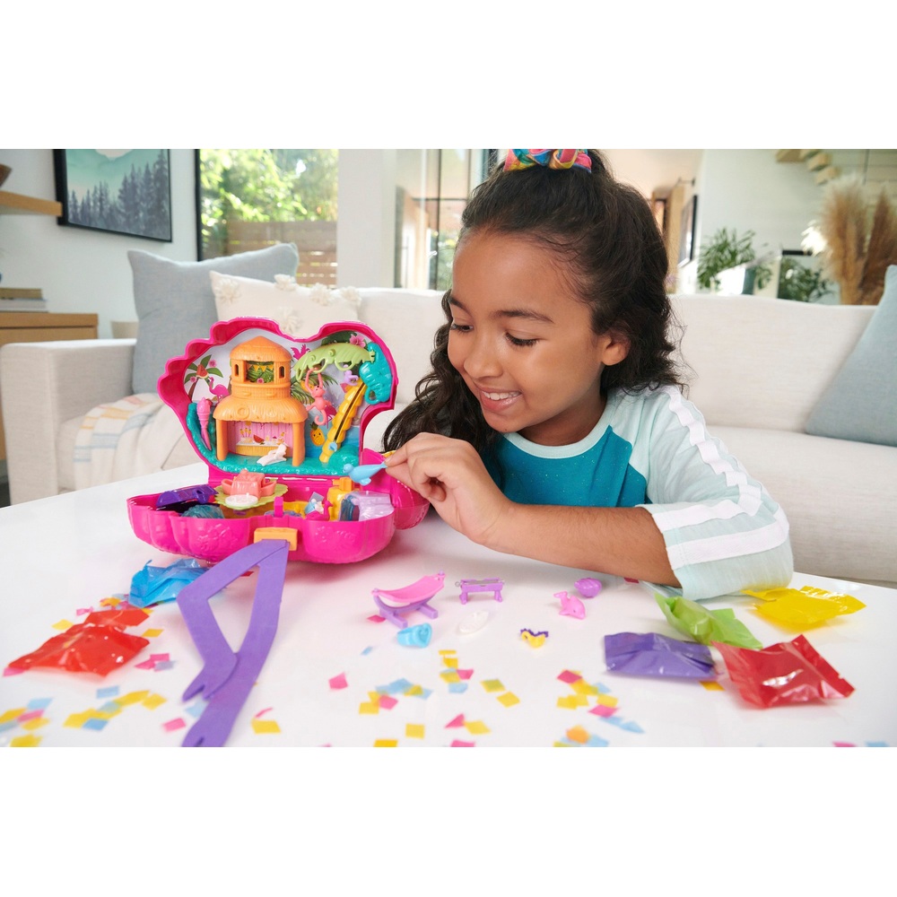 Polly Pocket - Kit Mundo da Mini Polly - Flamingo Surpresa Fry38