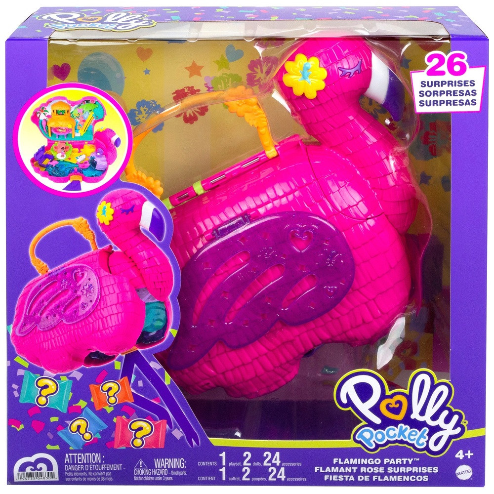 Freneszas flamingo de Polly Pocket