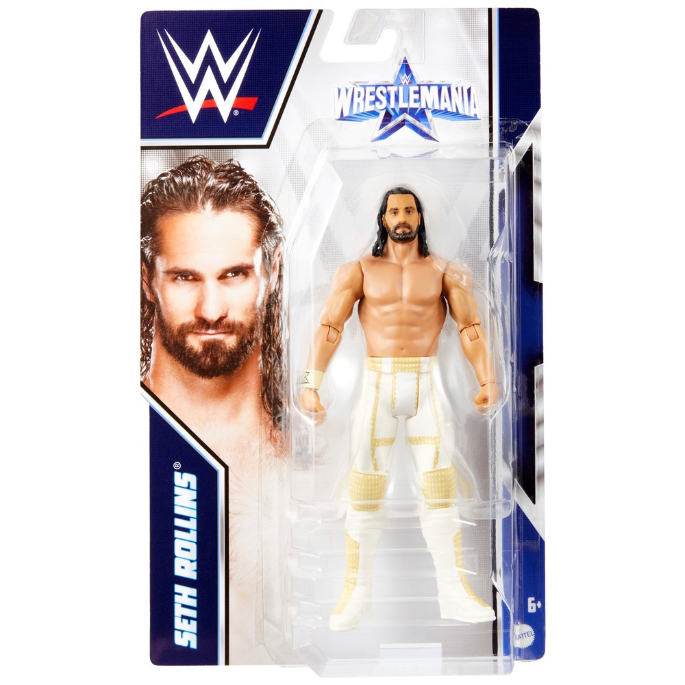 WWE WrestleMania Seth Rollins Action Figure Smyths Toys Ireland