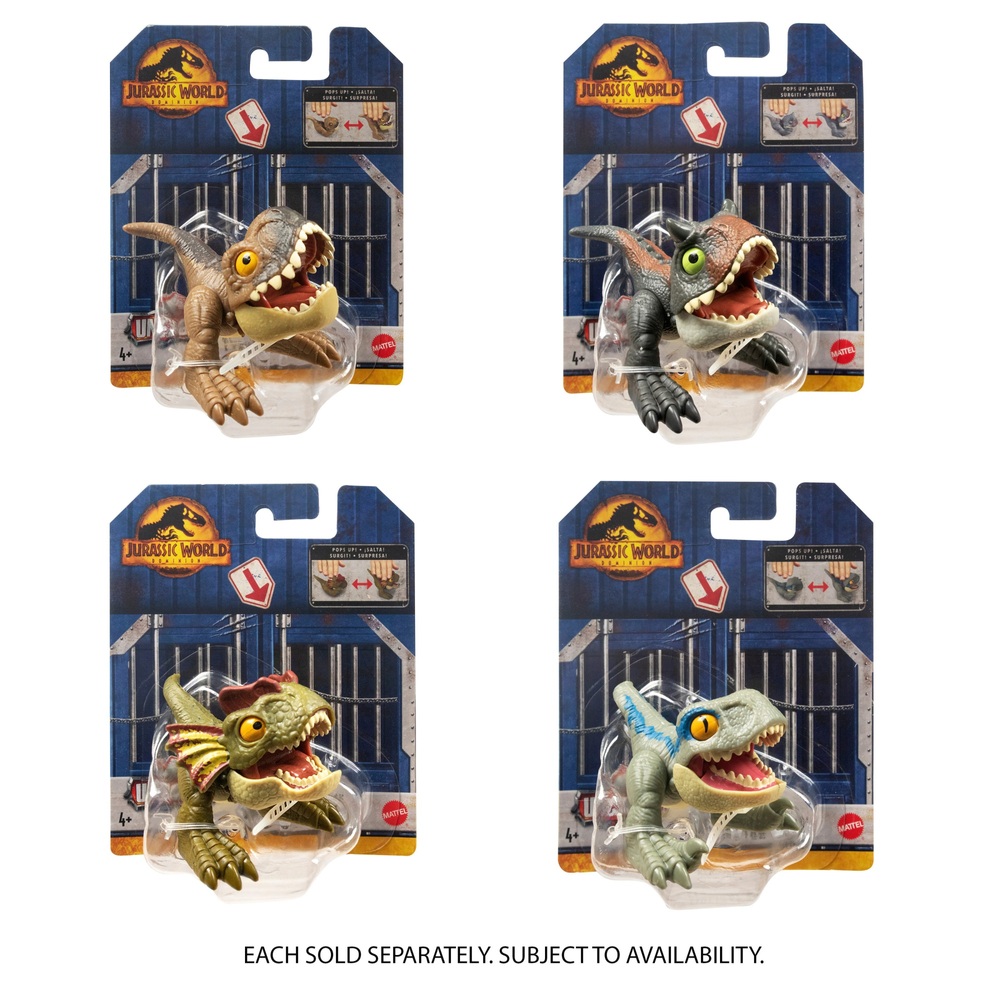 Dinosaure Dino-Crocs 9 cm Jurassic World Mattel : King Jouet, Figurines  Mattel - Jeux d'imitation & Mondes imaginaires