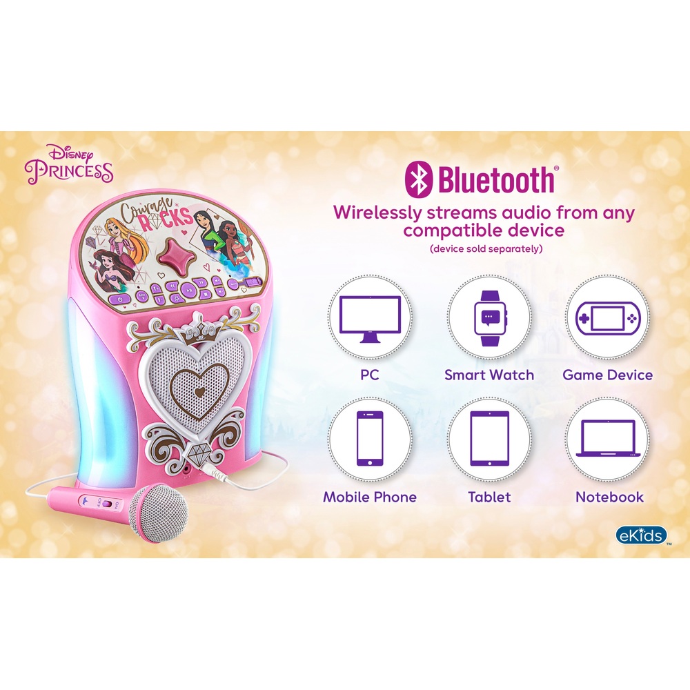 Disney Princess EZ Link Bluetooth Karaoke Machine atelieryuwa.ciao.jp