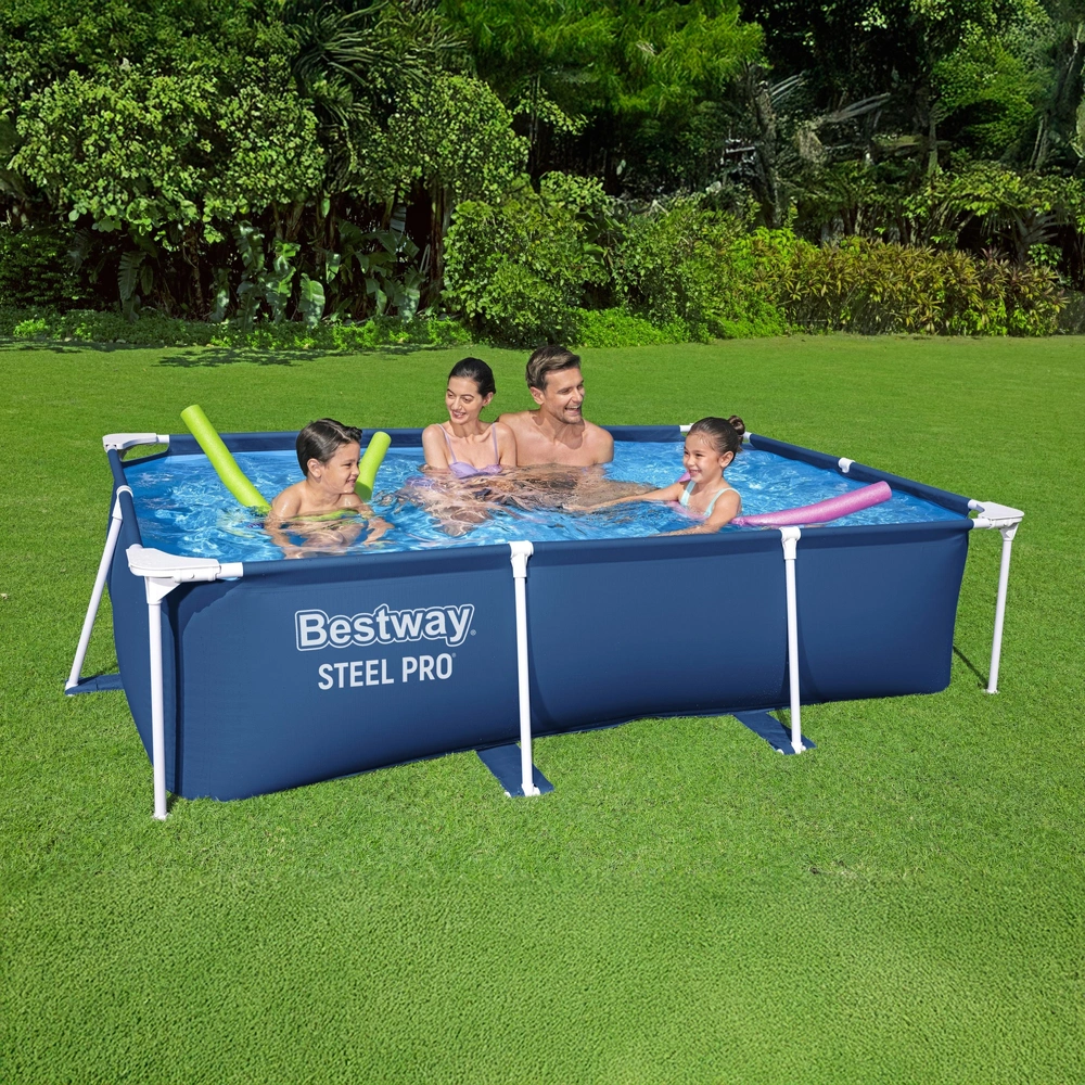 Bestway 8ft Steel Frame Pool With Pump 8ft Fast Set Pool Bestway UK