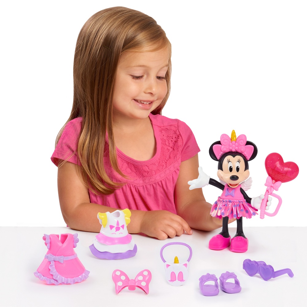 Disney Mickey & Minnie Movie Night Fashion Doll 2 Pack Playset 