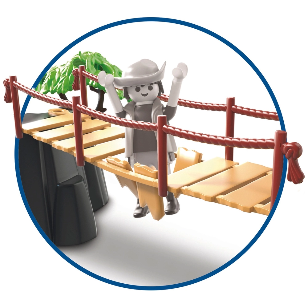 Playmobil Wild Life 5557 Adventure Tree House 153 Piece Set