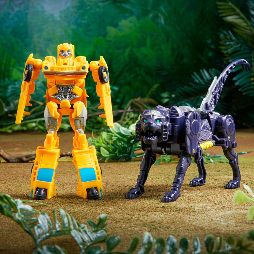Transformers Rise of the Beasts 2Pack 12.7cm Bumblebee & Snarlsaber